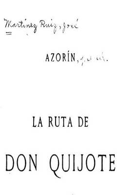 Book cover for La Ruta de Don Quijote