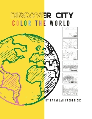 Book cover for Discover City Coloring Book