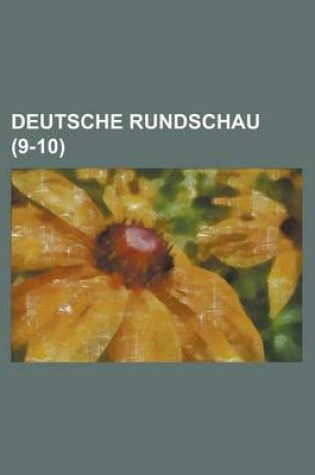 Cover of Deutsche Rundschau (9-10)