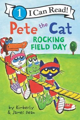 Book cover for Pete the Cat: Rocking Field Day