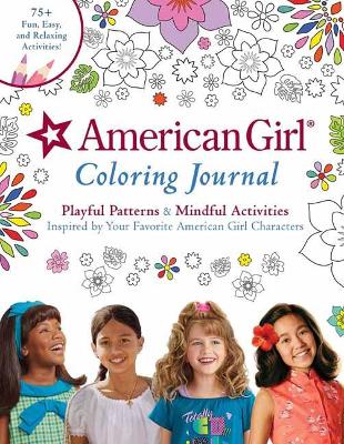 Book cover for American Girl Coloring Journal