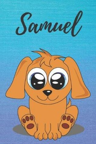 Cover of Samuel dog coloring book / notebook / journal / diary