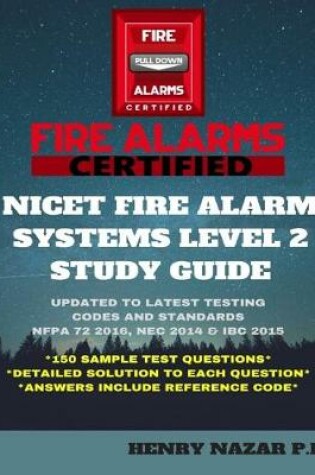 Cover of NICET Fire Alarm Systems Level 2 Study Guide