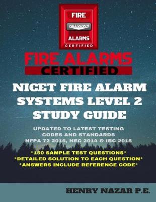 Cover of NICET Fire Alarm Systems Level 2 Study Guide