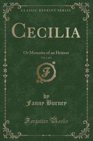 Cover of Cecilia, Vol. 1 of 5