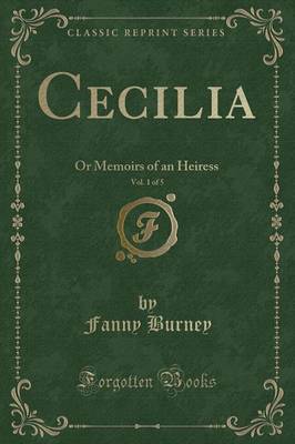 Book cover for Cecilia, Vol. 1 of 5