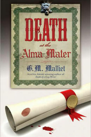 Cover of Death at the Alma Mater