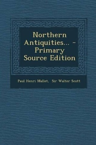 Cover of Northern Antiquities... - Primary Source Edition