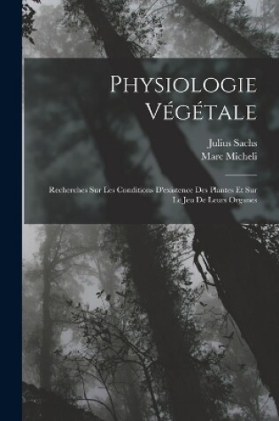 Cover of Physiologie Végétale