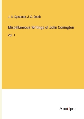 Book cover for Miscellaneous Writings of John Conington