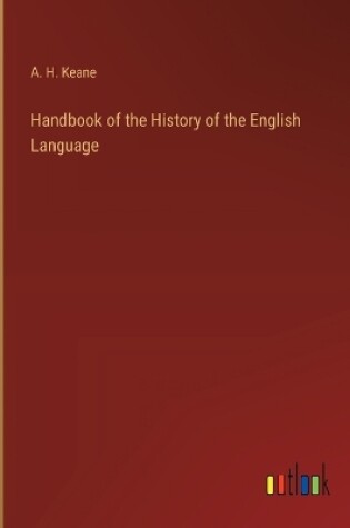 Cover of Handbook of the History of the English Language