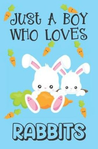 Cover of Just A Boy Who Loves Rabbits
