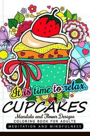 Cover of CUPCAKES Coloring Book for Adults