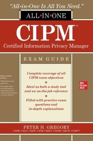 Cover of CIPM Certified Information Privacy Manager All-in-One Exam Guide