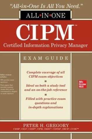 Cover of CIPM Certified Information Privacy Manager All-in-One Exam Guide