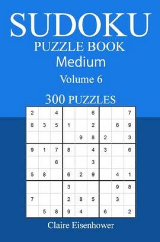 Cover of 300 Medium Sudoku Puzzle Book