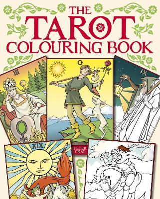 Book cover for The Tarot Colouring Book