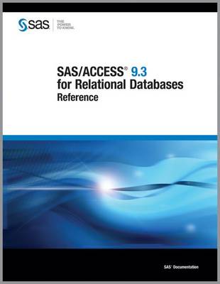 Book cover for SAS/ACCESS 9.3 for Relational Databases