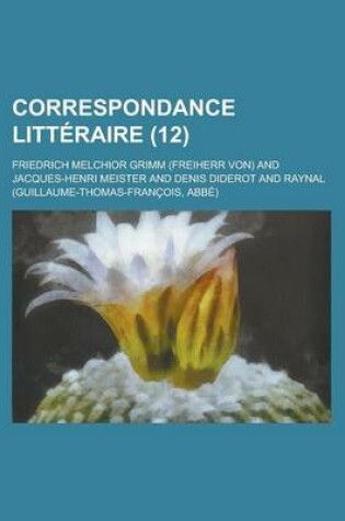 Cover of Correspondance Litteraire (12)