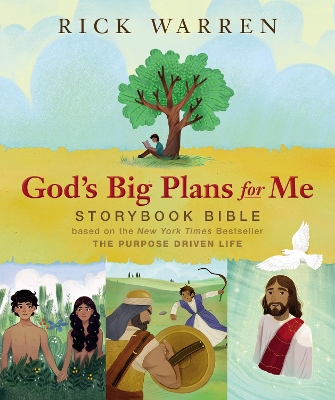 Book cover for God's Big Plans for Me Storybook Bible