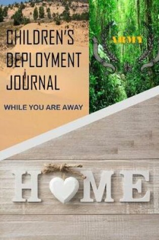 Cover of Childrens' Deployment Journal Army