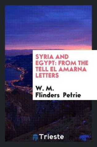 Cover of Syria and Egypt