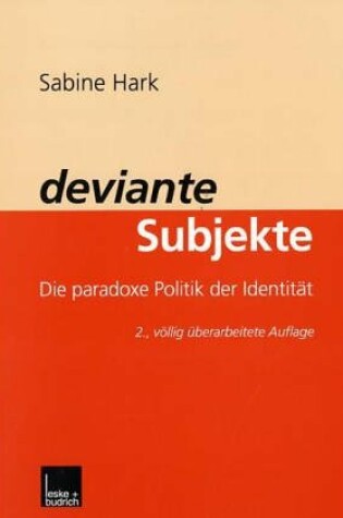 Cover of Deviante Subjekte