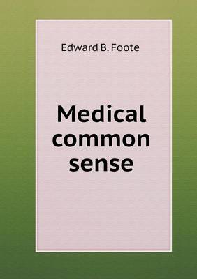 Book cover for Medical common sense