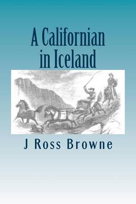 Book cover for A Californian in Iceland