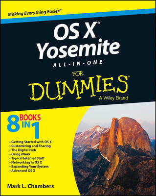 Book cover for OS X Yosemite All–in–One For Dummies