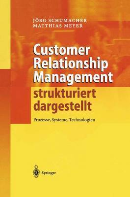 Book cover for Customer Relationship Management strukturiert dargestellt