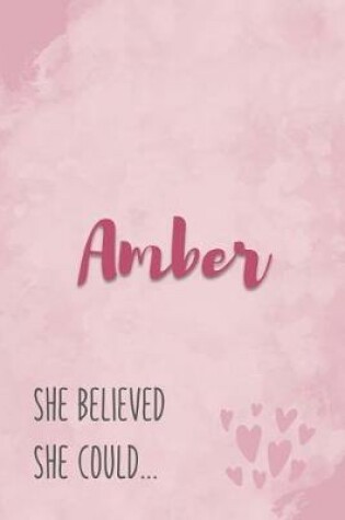 Cover of Amber She Believe She Could