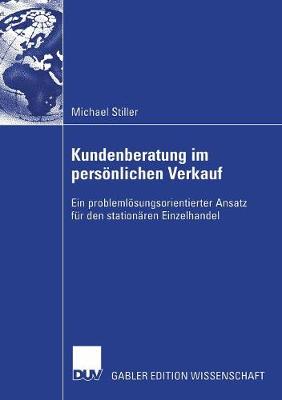 Book cover for Kundenberatung im persönlichen Verkauf