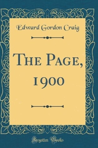 Cover of The Page, 1900 (Classic Reprint)