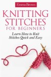 Book cover for Knitting Stitches for Beginners