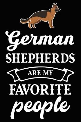 Book cover for German Shepherds Are My Favorite People