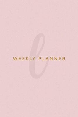 Cover of L Weekly Planner