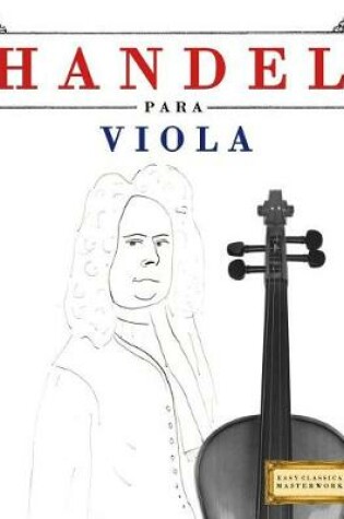 Cover of Handel Para Viola