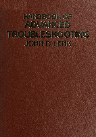 Book cover for Handbook of Advanced Troubleshooting