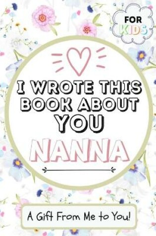 Cover of I Wrote This Book About You Nanna