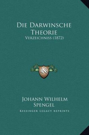 Cover of Die Darwinsche Theorie
