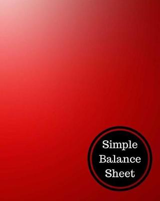 Book cover for Simple Balance Sheet
