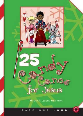 Book cover for 25 Candy Canes for Jesus