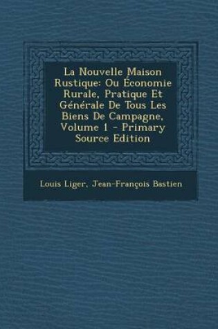 Cover of La Nouvelle Maison Rustique