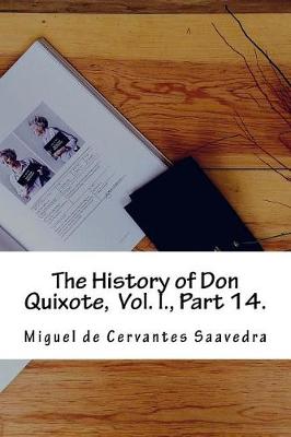 Book cover for The History of Don Quixote, Vol. I., Part 14.