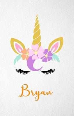 Cover of Bryan A5 Lined Notebook 110 Pages