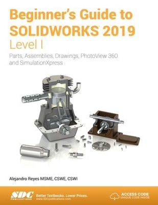 Book cover for Beginner's Guide to SOLIDWORKS 2019 - Level I