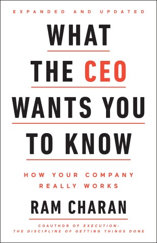 Book cover for What the CEO Wants You To Know, Expanded and Updated
