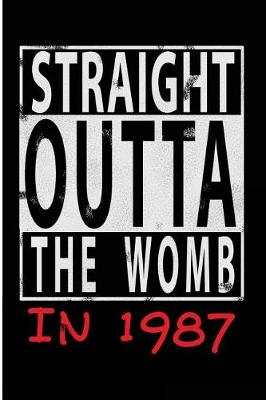 Book cover for Straight Outta The Womb in 1987