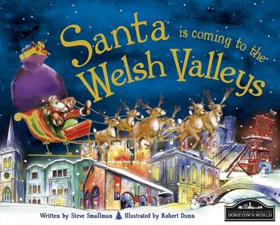 Book cover for Santa is Coming to Welsh Valleys